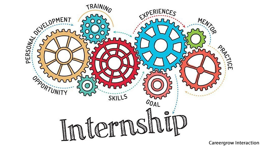 Internship image impasted